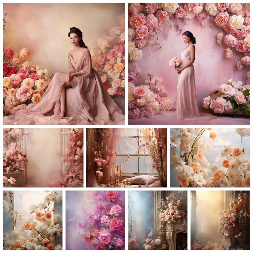 Photography Natural Lighting - Natural Light Floral Fine Arts Backdrop