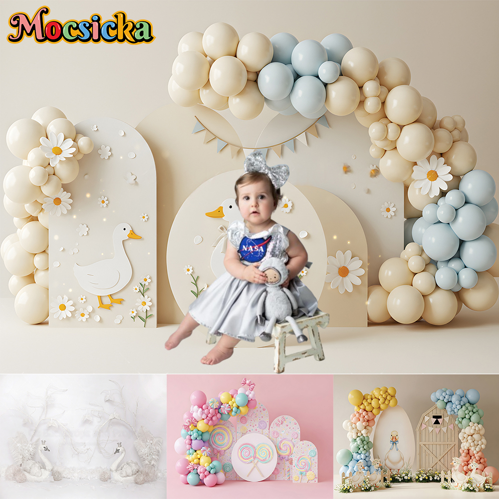 Photography Duck - Mocsicka Photography Backdrop Cute Duck Arch