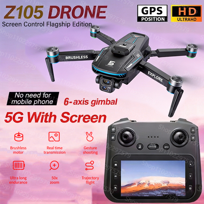 Photography High Key - 2026 GPS Return Drone Z105 Drone
