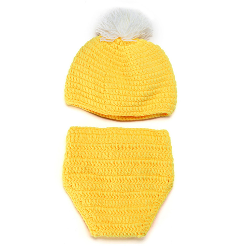 Photography Yellow Filter - Knitted Outfits Yellow Chicken Design Clothes