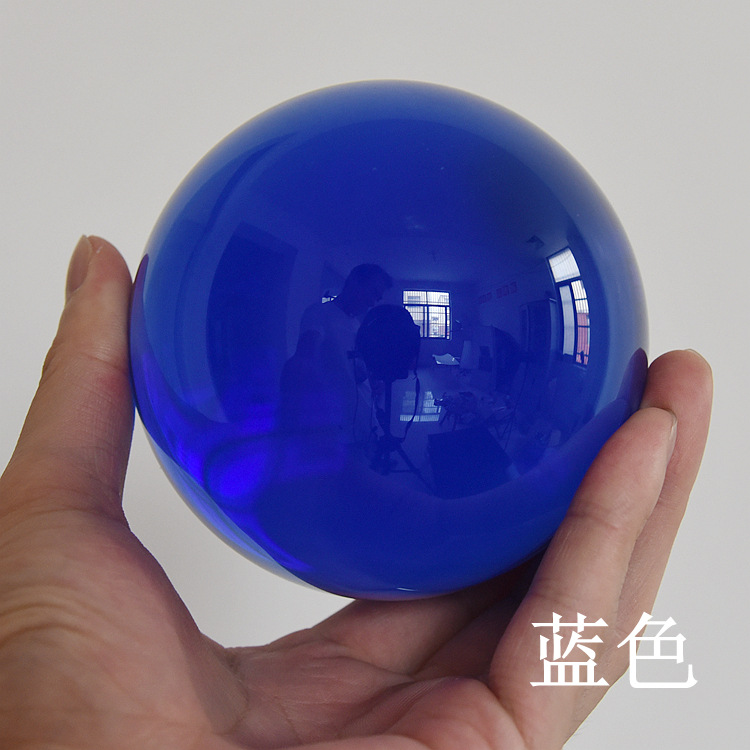 Lens Ball Crystal - E2 K9 Color Crystal Glass Ball
