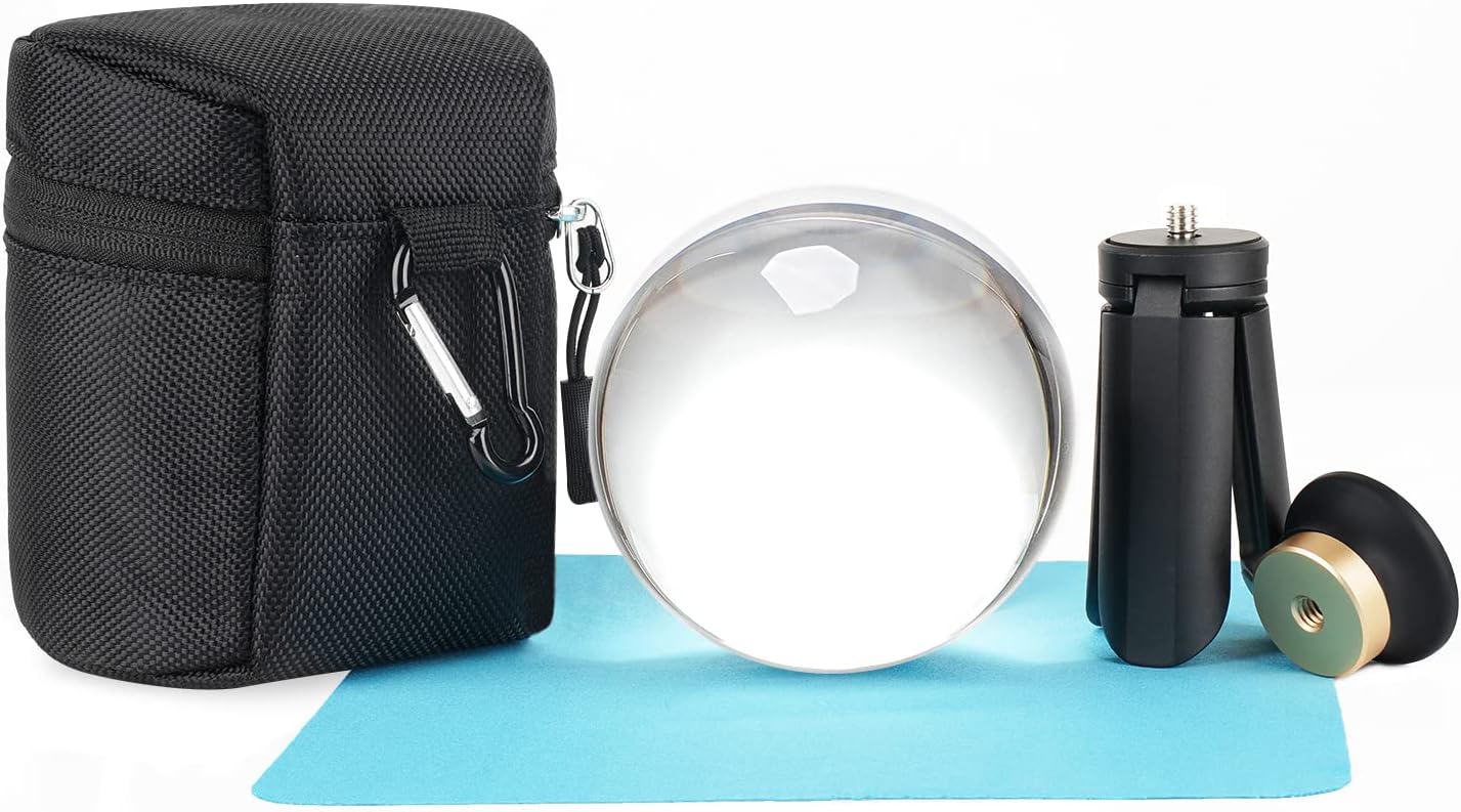 Lens Ball Crystal - Crystal Ball Photography 90mm K9 Clear