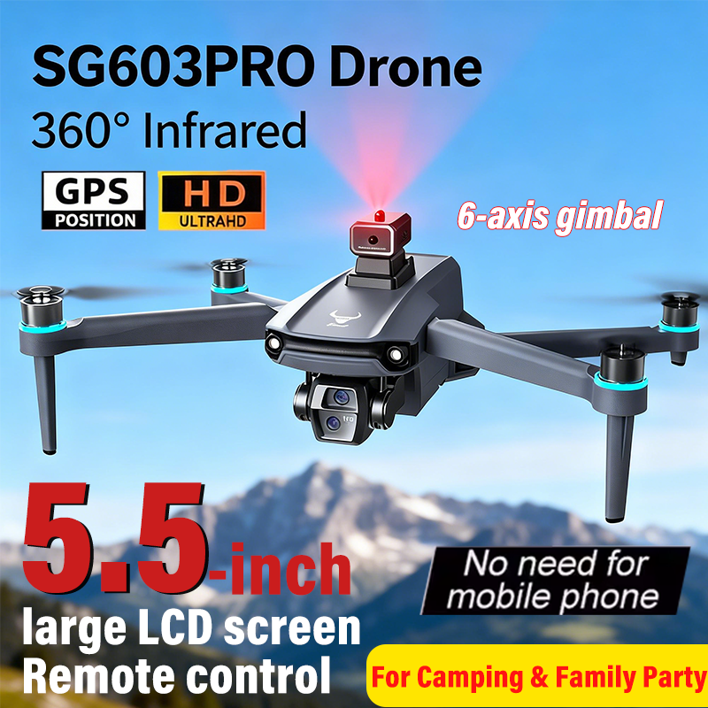 Photography High Key - SG603PRO Dron with HD Camera 5.5