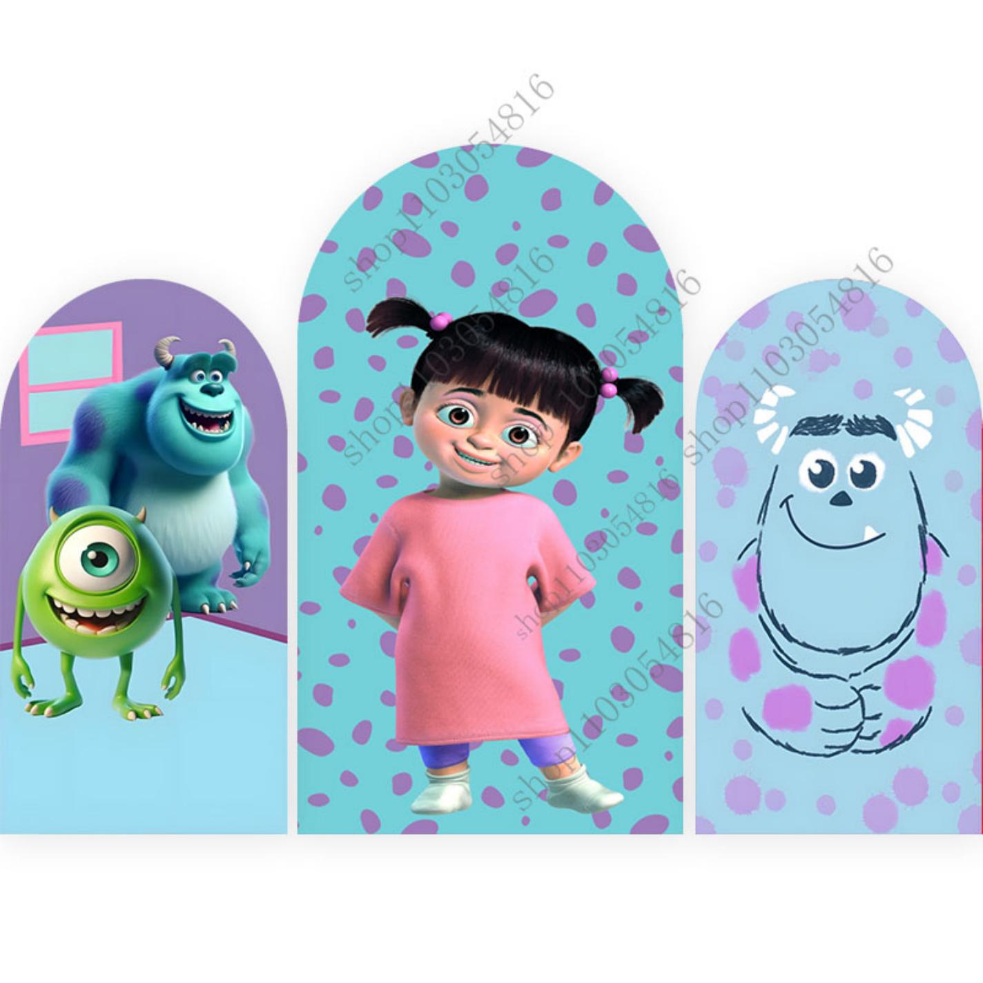 Photography University - Monsters University Inc Arch Photo Backdrop