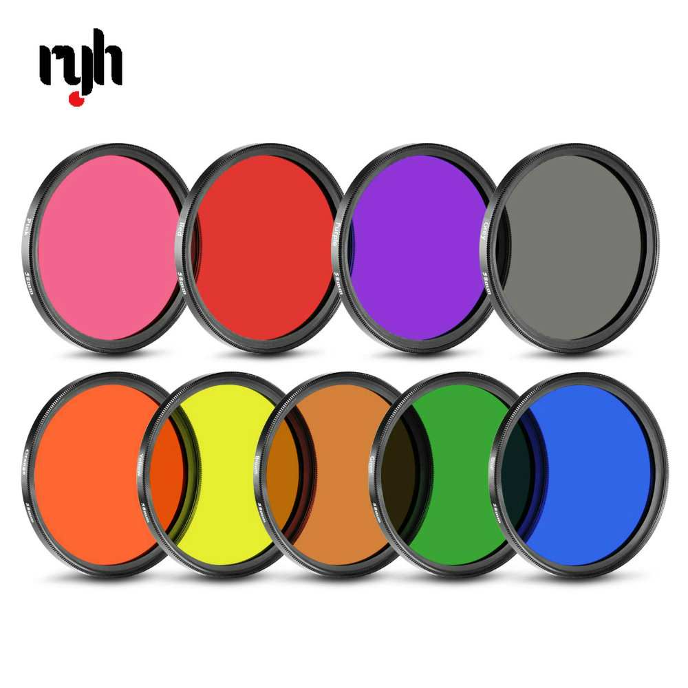 Photography Yellow Filter - Color FLD Orange Red Yellow Green