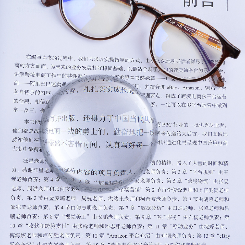 LONGWIN 80MM Crystal Magnifier - Lens Ball Crystal recensione e prezzo