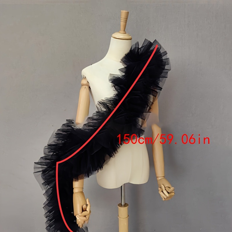 Black fluffy gauze shawl bride - Photography Wedding recensione e prezzo