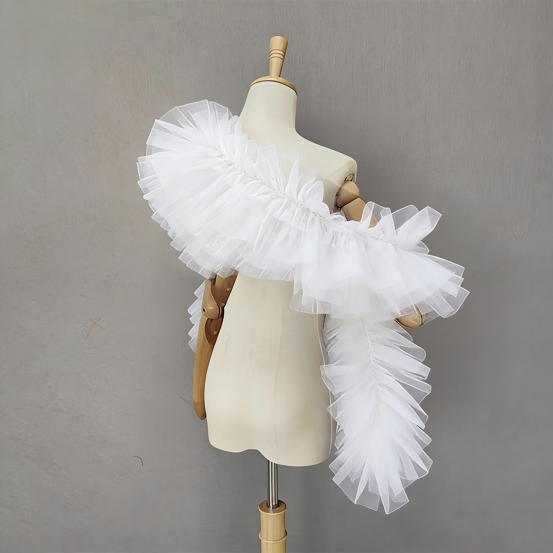 Black fluffy gauze shawl bride - Photography Wedding recensione e prezzo