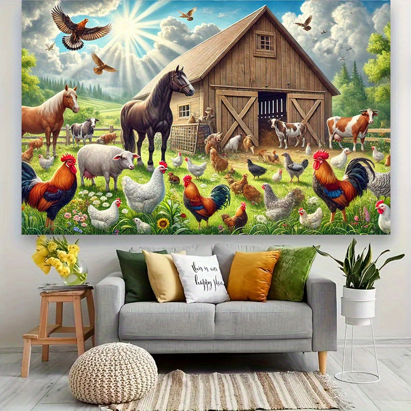 2D curtain banner, large farm  - Photography Duck recensione e prezzo