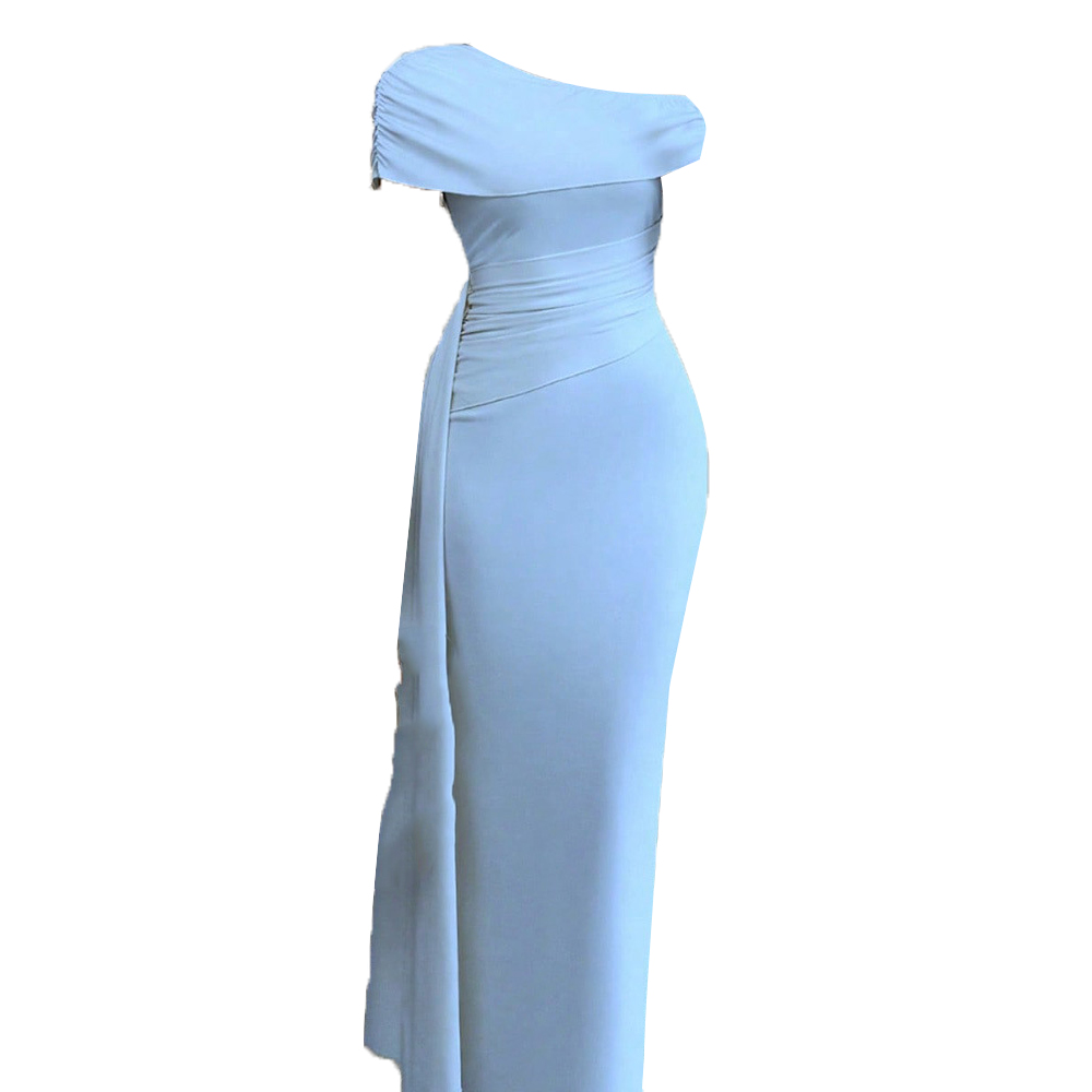 Elegant Light Blue One Shoulde - Photography Natural Lighting recensione e prezzo