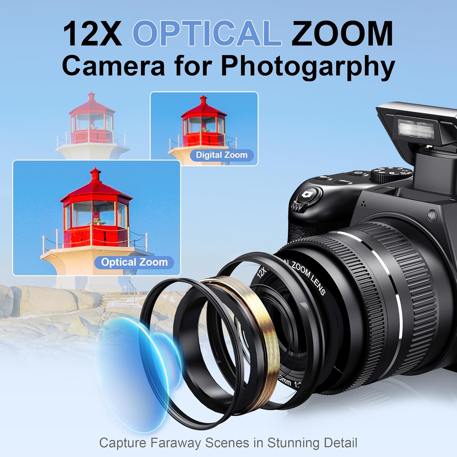 4K HD Digital Camera for Photo - Photography Natural Lighting recensione e prezzo