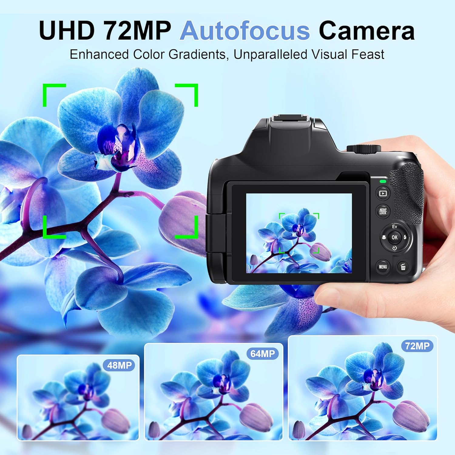 4K HD Digital Camera for Photo - Photography Natural Lighting recensione e prezzo
