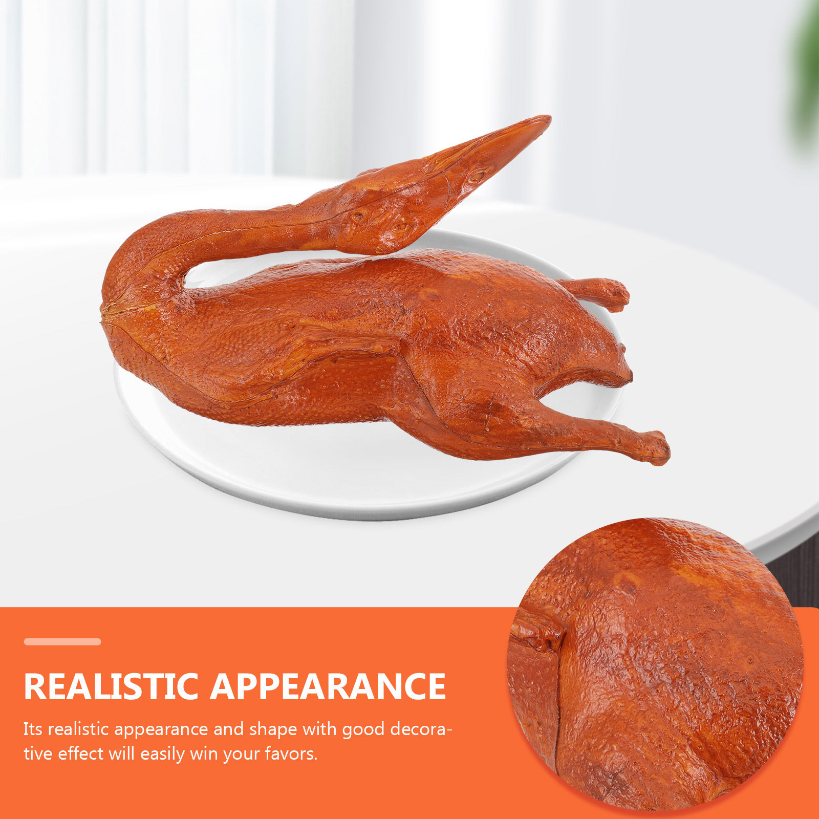 Fake Roast Duck PU Simulation  - Photography Duck recensione e prezzo