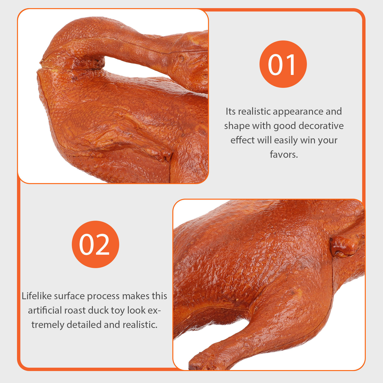 Fake Roast Duck PU Simulation  - Photography Duck recensione e prezzo
