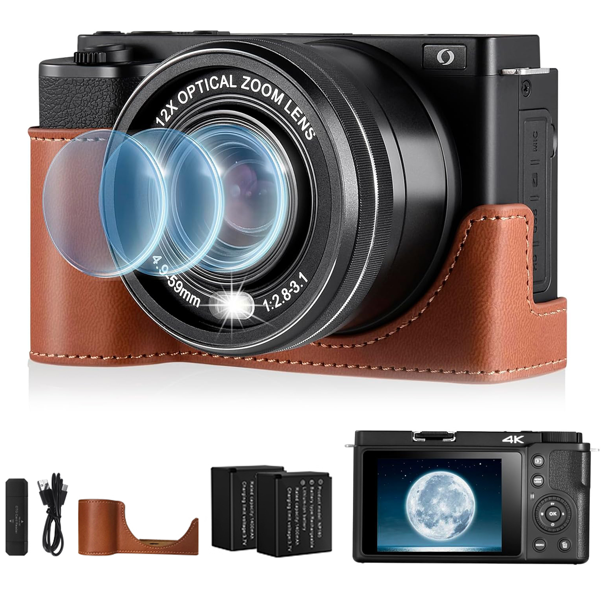 Komery 12X Optical Zoom SLR DS - Photography Natural Lighting recensione e prezzo