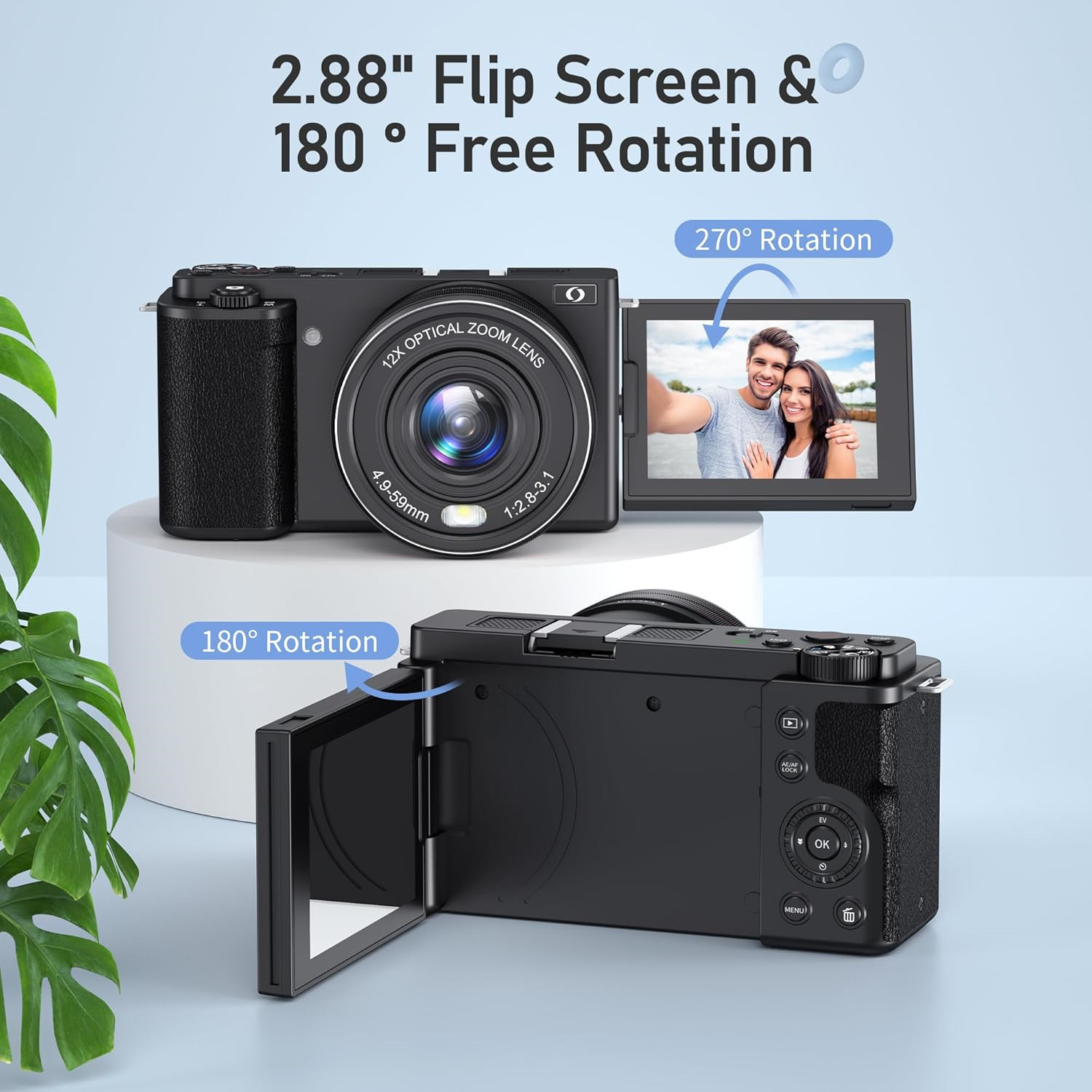 12X Optical Zoom Digital Camer - Photography Natural Lighting recensione e prezzo