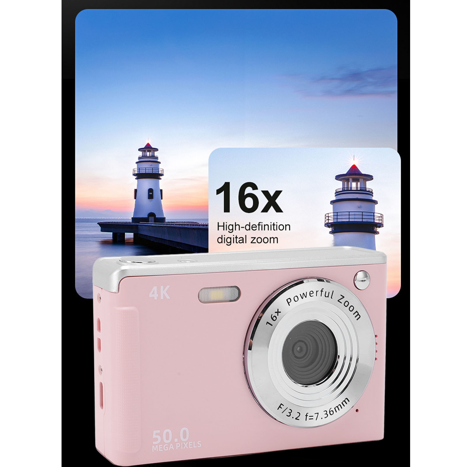 4K 50MP Digital Camera with Fi - Photography Natural Lighting recensione e prezzo