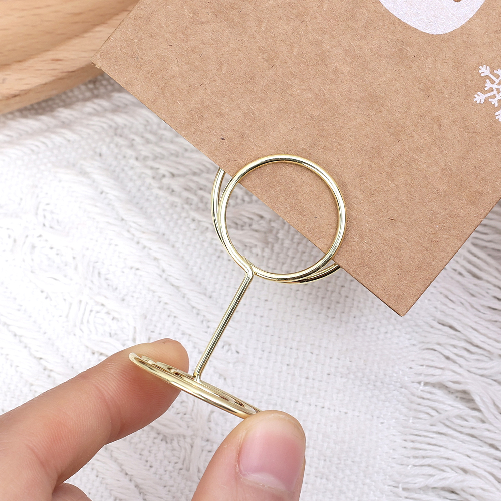 24-2pcs Metal Place Card Holde - Photography Names recensione e prezzo
