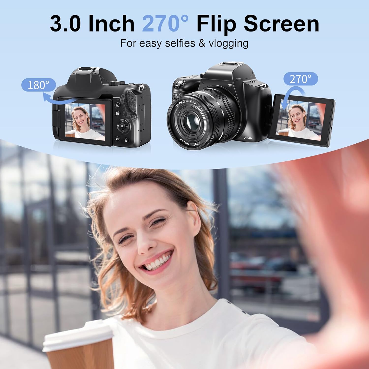 72MP Digital Cameras For Photo - Photography Natural Lighting recensione e prezzo