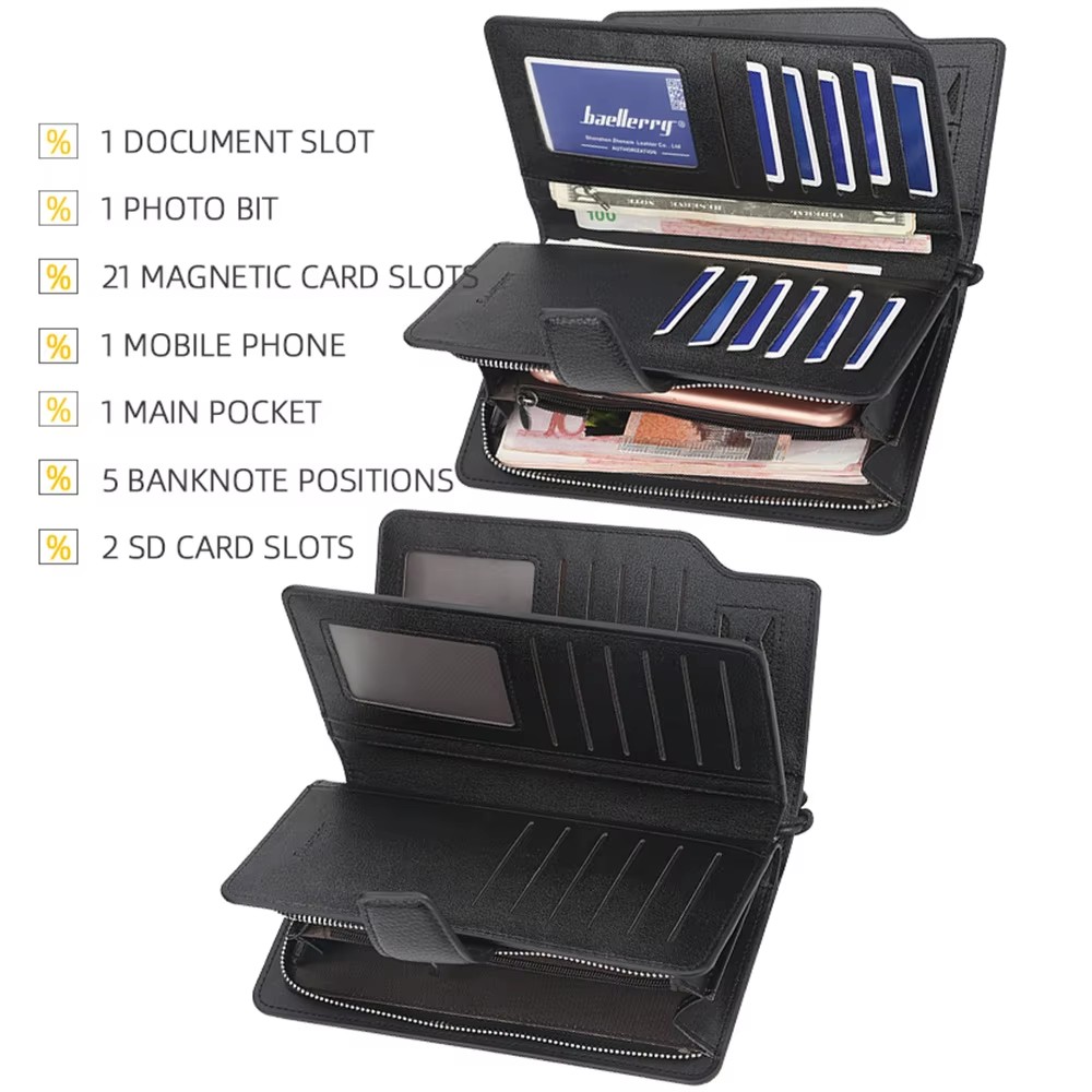 New Big Capacity Men Wallets C - Photography Names recensione e prezzo