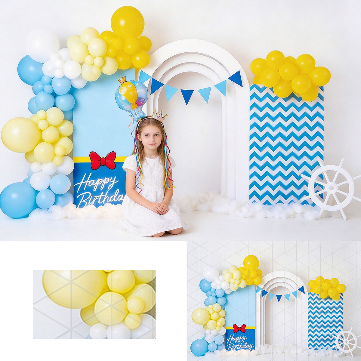 Sailor Duck Backdrop Balloon A - Photography Duck recensione e prezzo