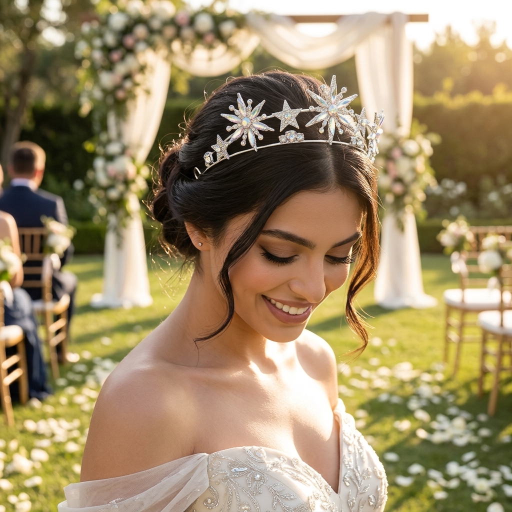Alloy Rhinestone Star Crown He - Photography Wedding recensione e prezzo