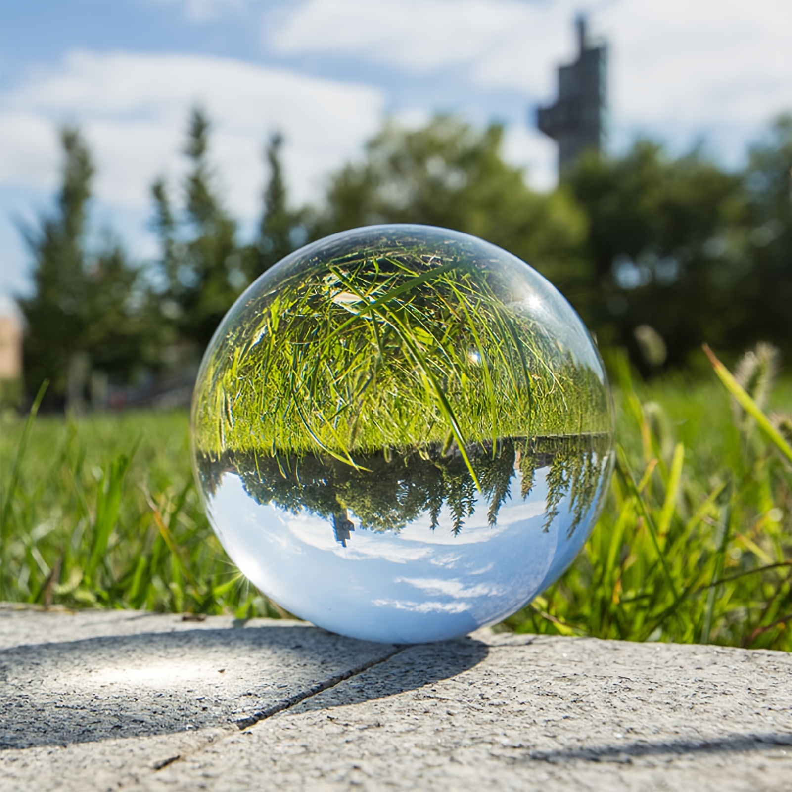 Clear Lens Globe Crystal Glass - Lens Ball Crystal recensione e prezzo