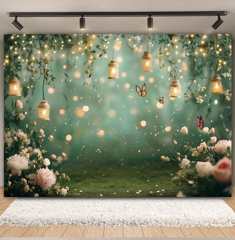 Fairy Tale Garden Backdrop for - Photography Natural Lighting recensione e prezzo