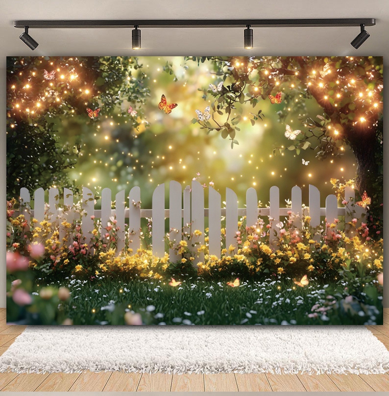 Fairy Tale Garden Backdrop for - Photography Natural Lighting recensione e prezzo