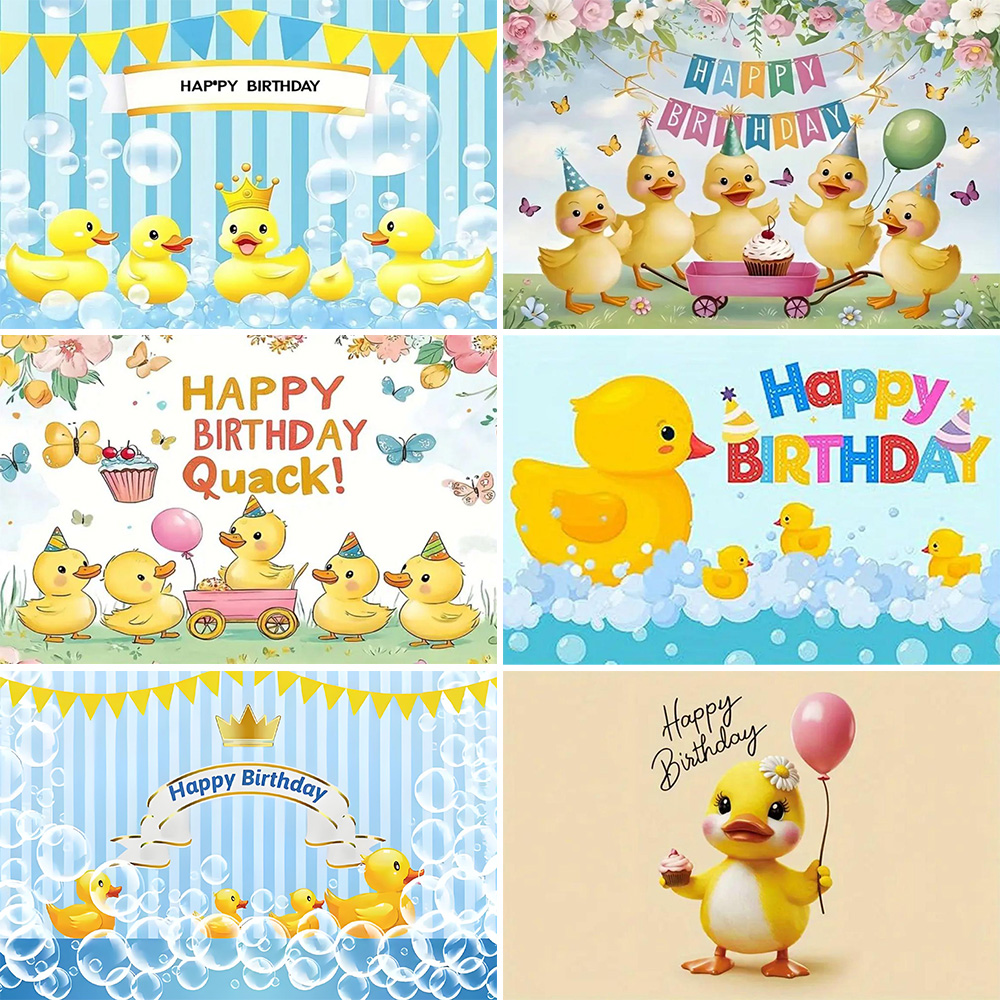 Cartoon Yellow Duck Theme Birt - Photography Duck recensione e prezzo