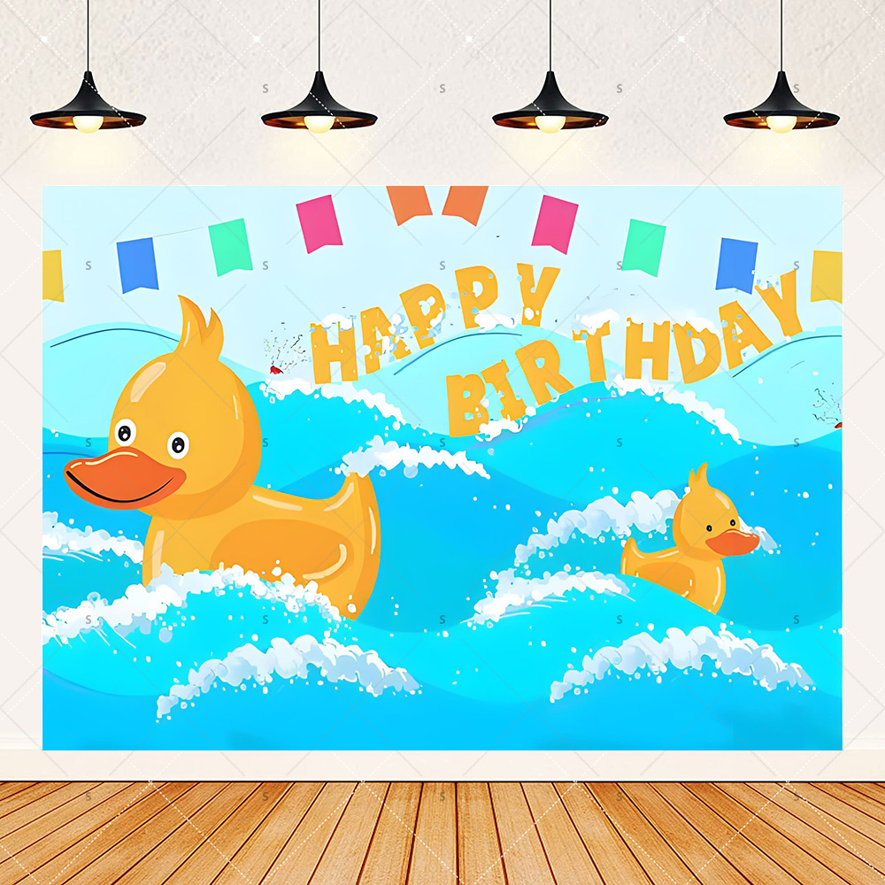 Cartoon Yellow Duck Theme Birt - Photography Duck recensione e prezzo