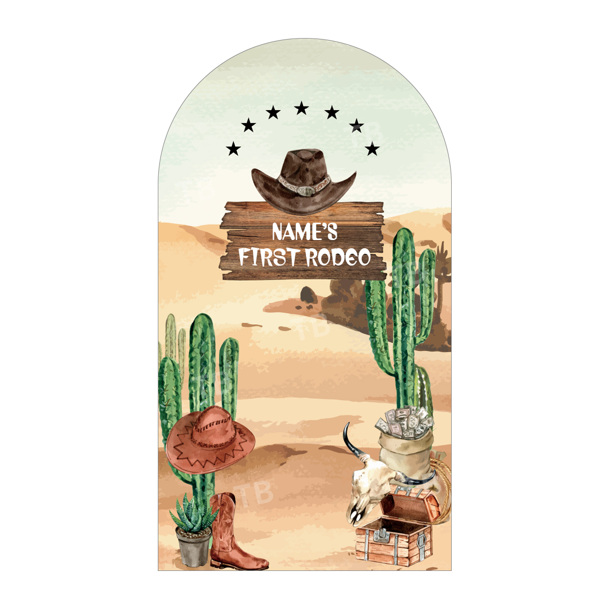 First Rodeo Arch Backdrop Cove - Photography Names recensione e prezzo