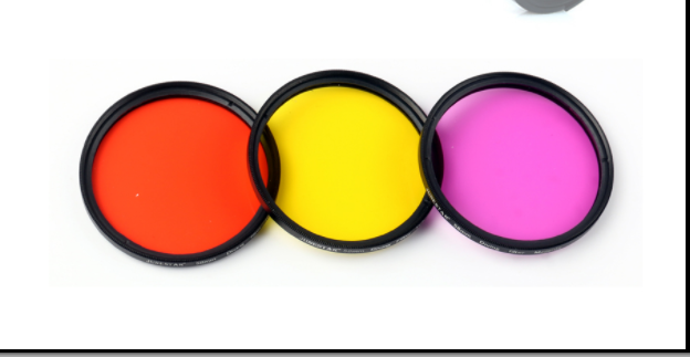 Waterproof Red yellow purple F - Photography Yellow Filter recensione e prezzo