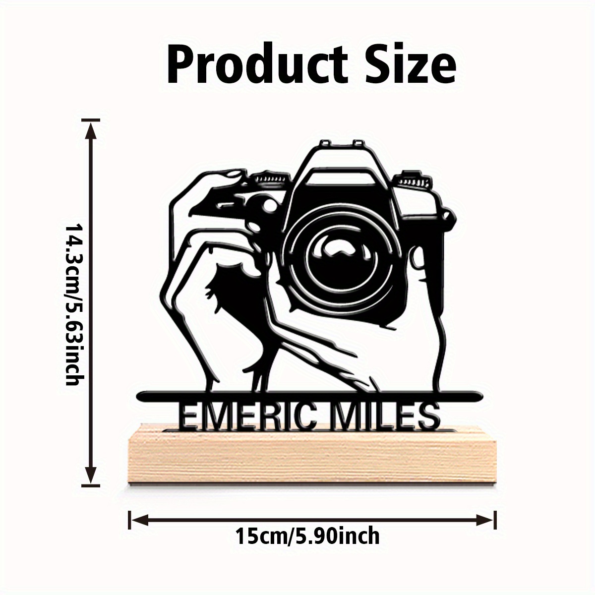 Personalized Emric Miles Camer - Photography Names recensione e prezzo