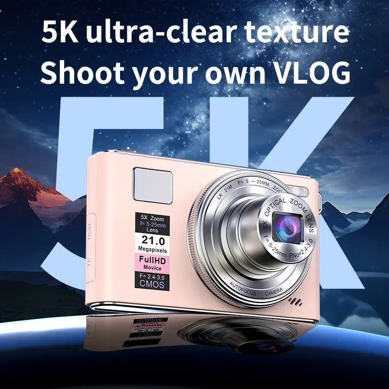 5K 64MP HD Digital Camera 5X O - Photography Natural Lighting recensione e prezzo