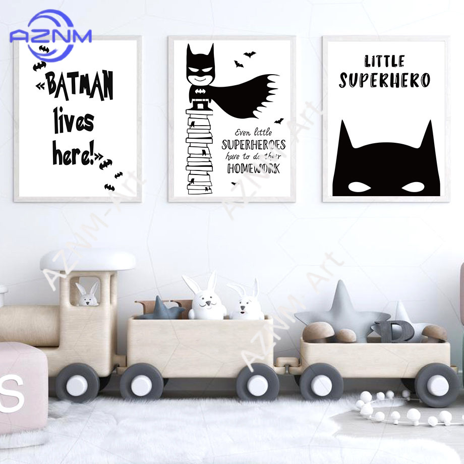 Wall Art Canvas Painting Bat C - Photography Black And White recensione e prezzo
