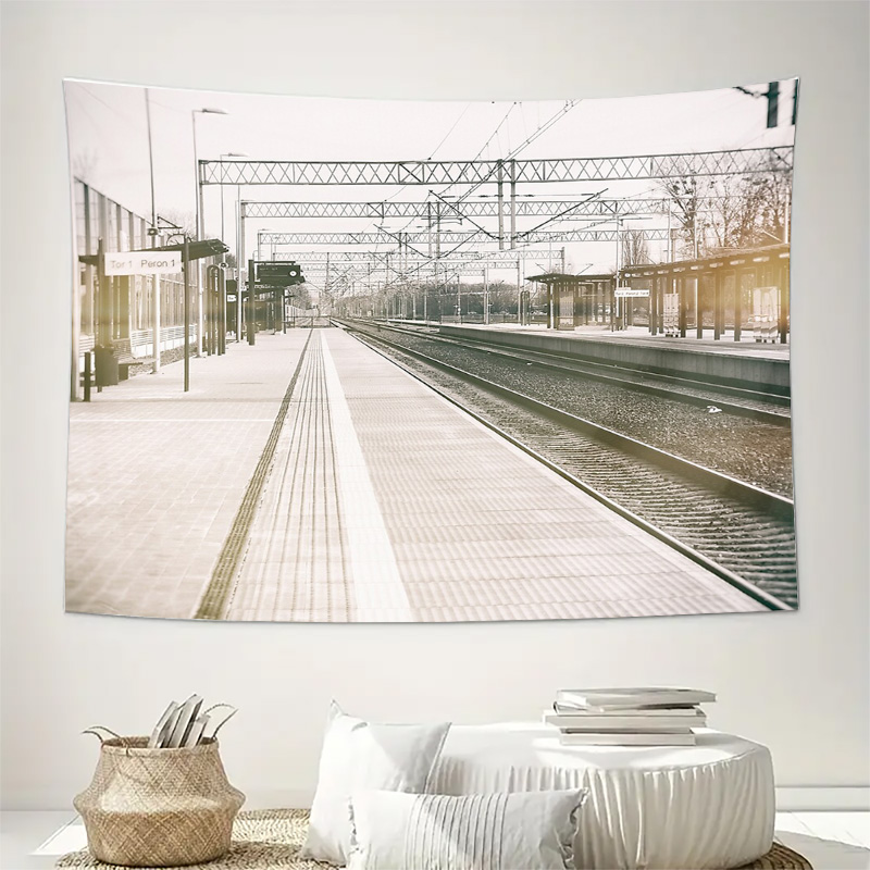 unframed Vintage Train Landsca - Photography Black And White recensione e prezzo