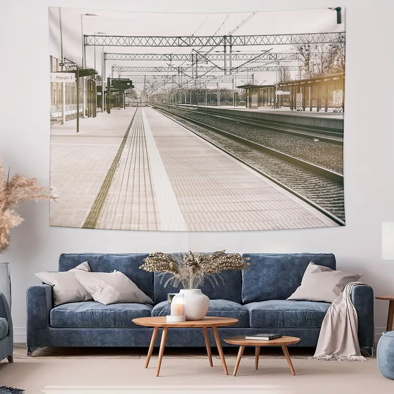 unframed Vintage Train Landsca - Photography Black And White recensione e prezzo